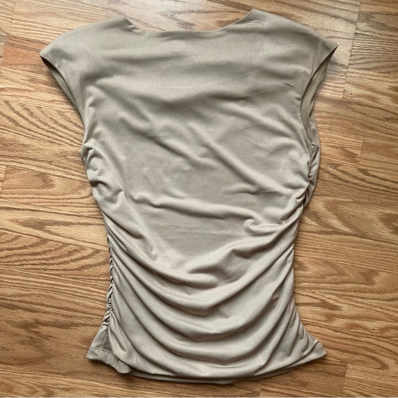 Rouched Cowl Neck Top - Picture 6 of 10